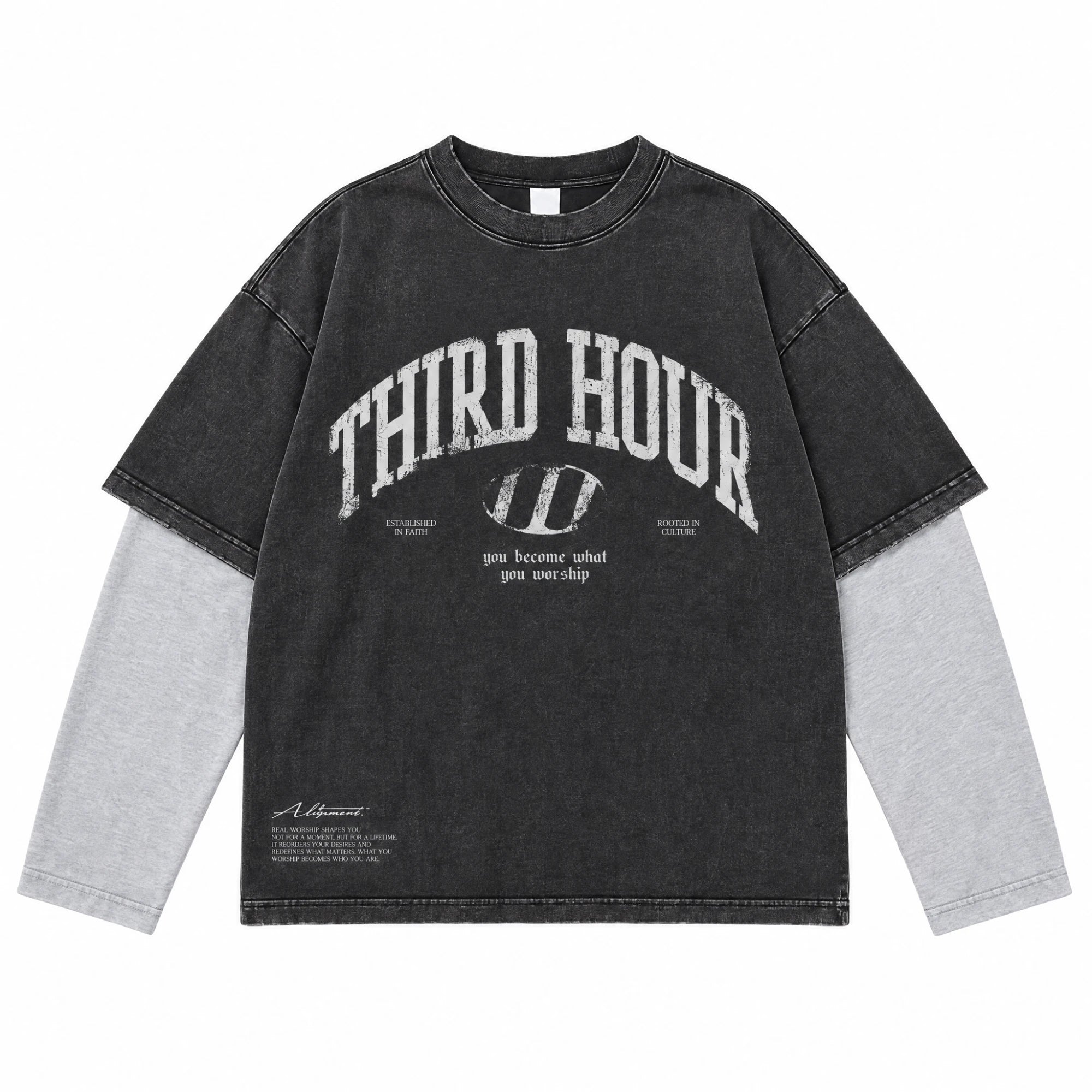 ALTARS DISTRESSED LONG SLEEVE