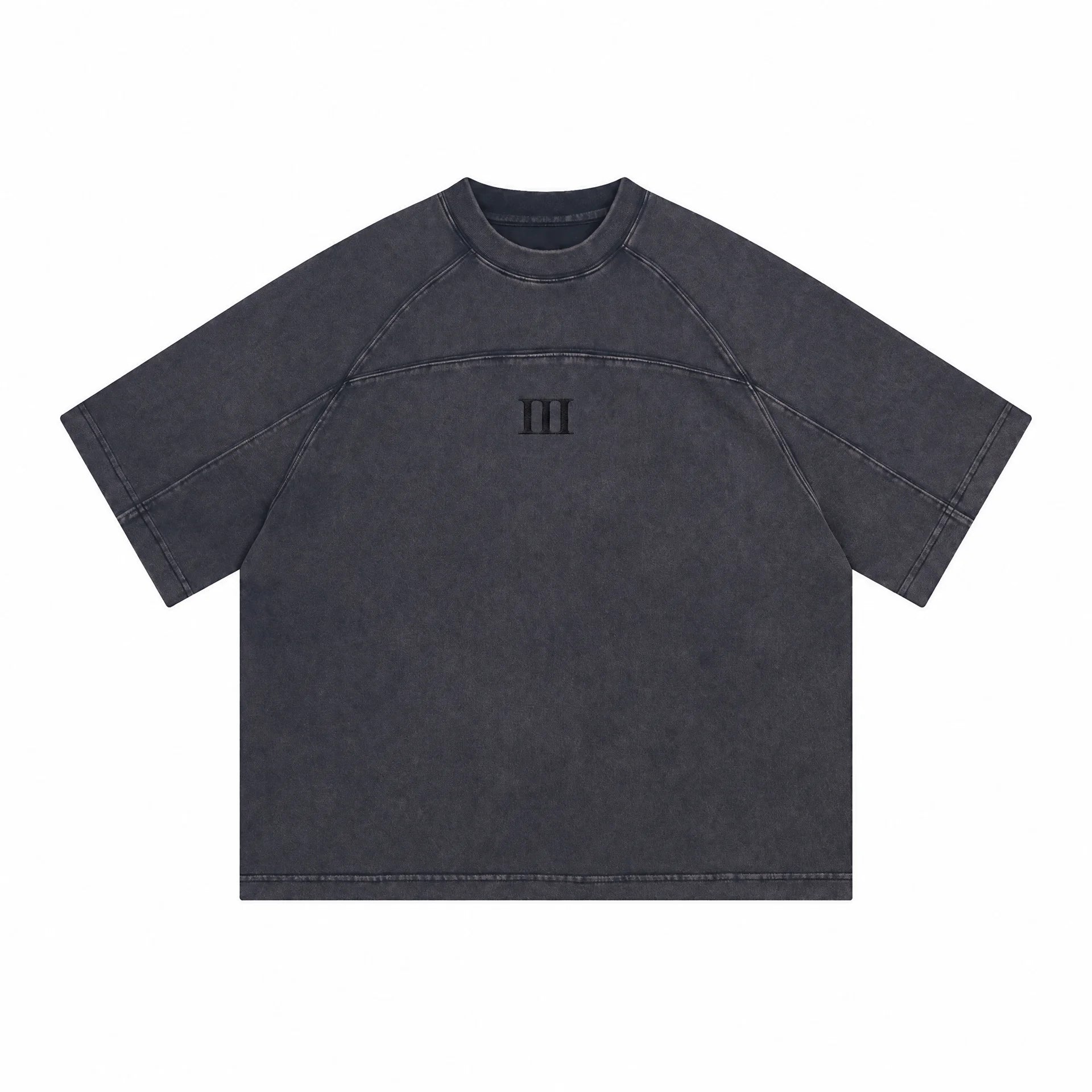 NUMERAL TEE - Ink Blue